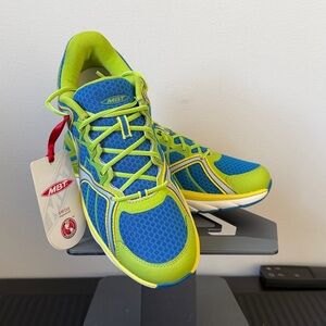 MBT Blue and Lime Green Athletic Shoes